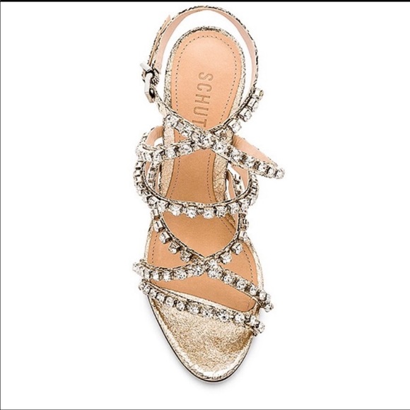 Schutz gold heels - Picture 3 of 3